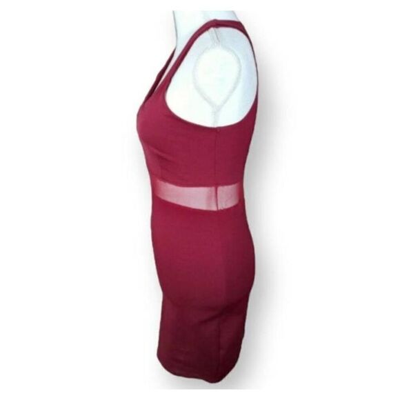 GIRL'S GENERATION BURGUNDY DRESS SZ.S EUC. - Picture 4 of 8